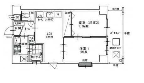 プラムスフローラの物件間取画像