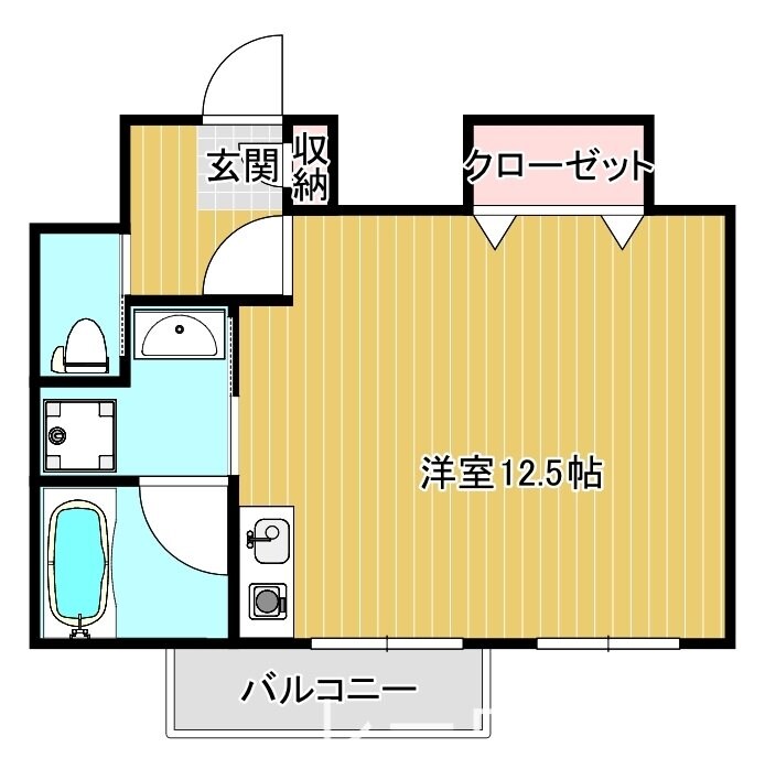 AXIS平尾2番館の物件間取画像