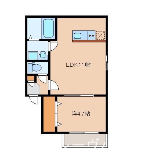 リテラ南福岡IIの物件間取画像