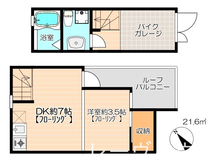 ガレット井尻の物件間取画像