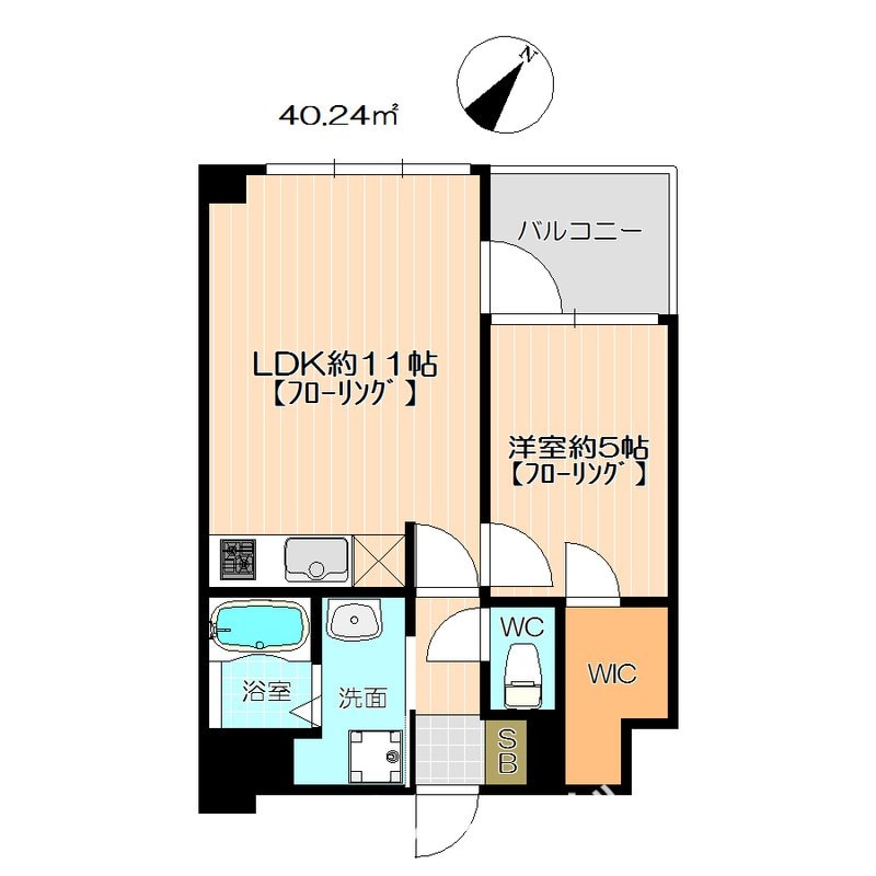 ブランドール山王の物件間取画像