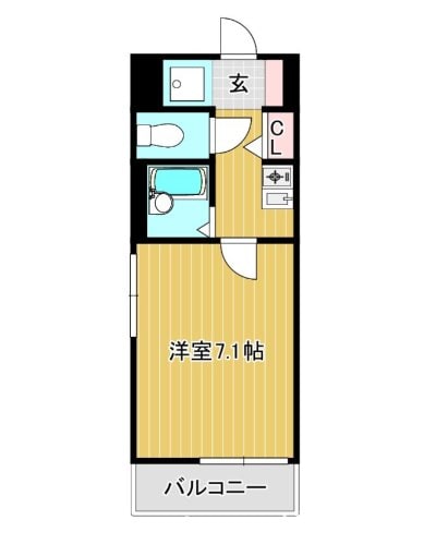 ファーネストアヴァンティ大濠の物件間取画像