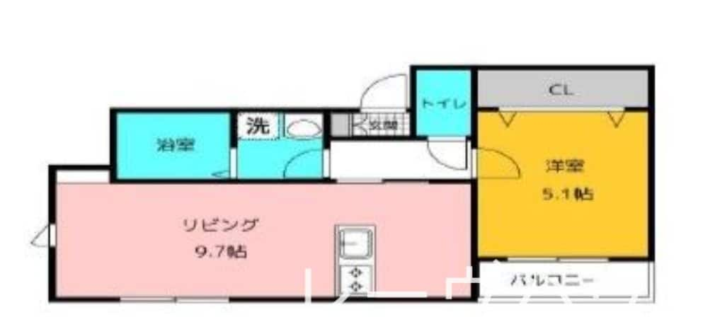 メゾンクレール筑紫通りの物件間取画像