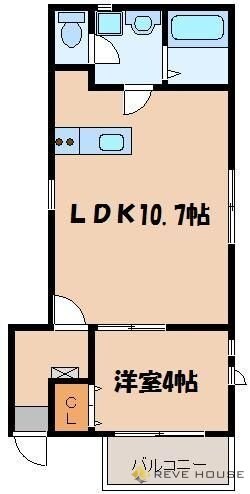 リテラ博多の物件間取画像