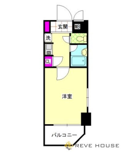 ダイナコート箱崎IIの物件間取画像
