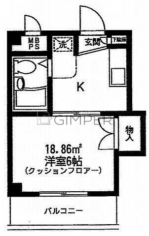 サン・ジョルジュの物件間取画像