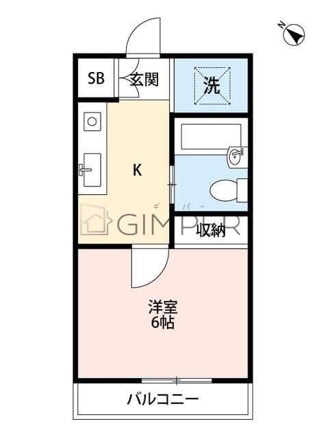 ブランシェ十条の物件間取画像