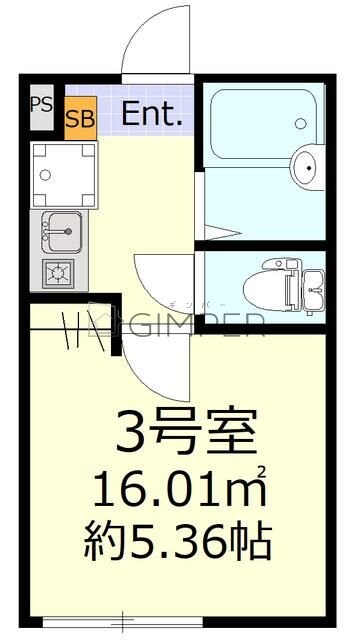 ハッピー赤羽台の物件間取画像