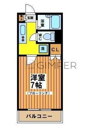 セシリア初台の物件間取画像