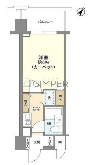 東急ドエル・アルス大塚台の物件間取画像