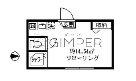 ソフィア百人町の物件間取画像