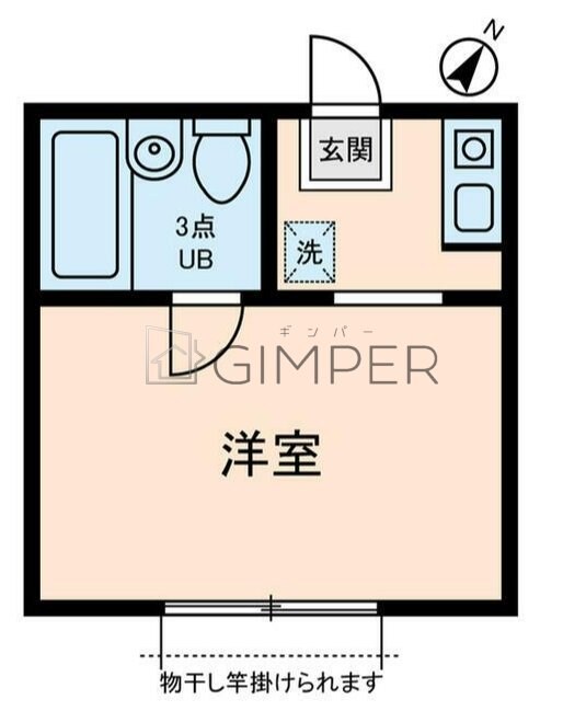 メゾン・ユマニテの物件間取画像