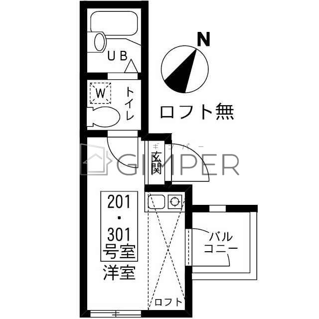 イルヴィラージュ田端の物件間取画像