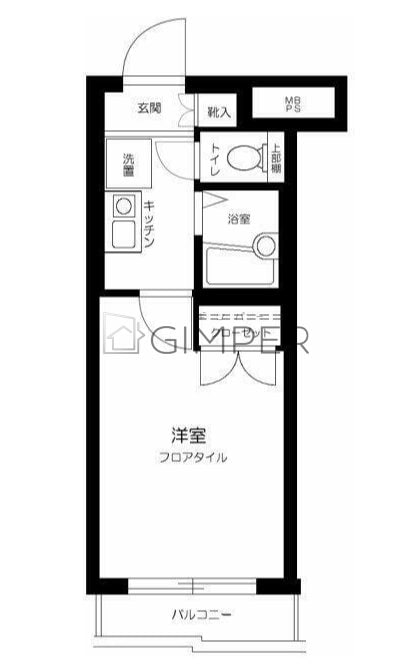 アヴァンティ哲学堂公園の物件間取画像