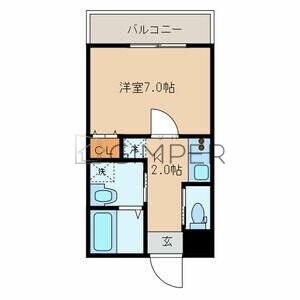 ロンデ西新宿の物件間取画像