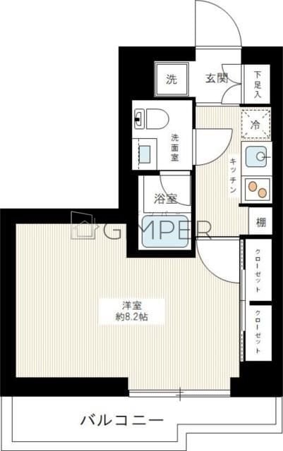 ＡＺＥＳＴ新江古田の物件間取画像