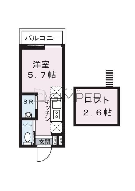 ミニマあさのの物件間取画像