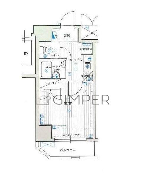 ヴェルト池袋の物件間取画像