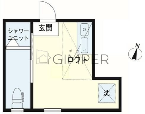 サークルハウス東池袋の物件間取画像