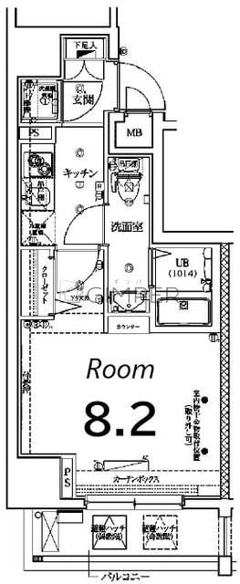 アルマドーラ赤羽岩淵の物件間取画像