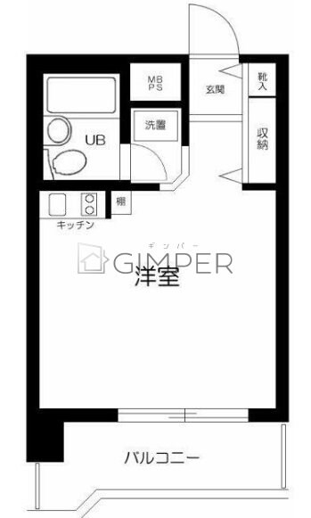 シャルマン中野坂上の物件間取画像