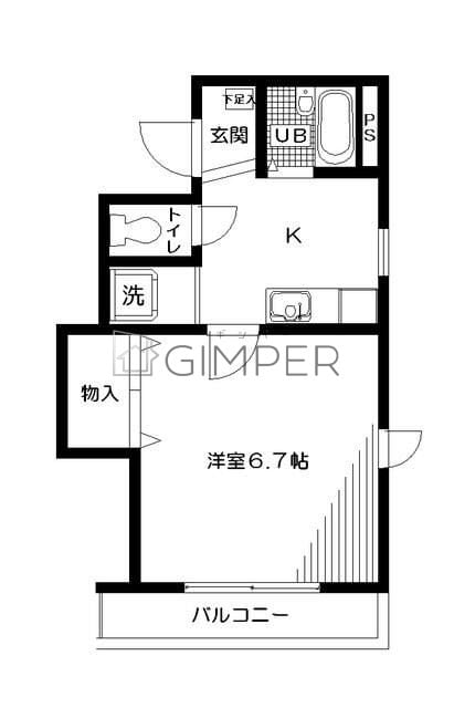 メゾン橘の物件間取画像