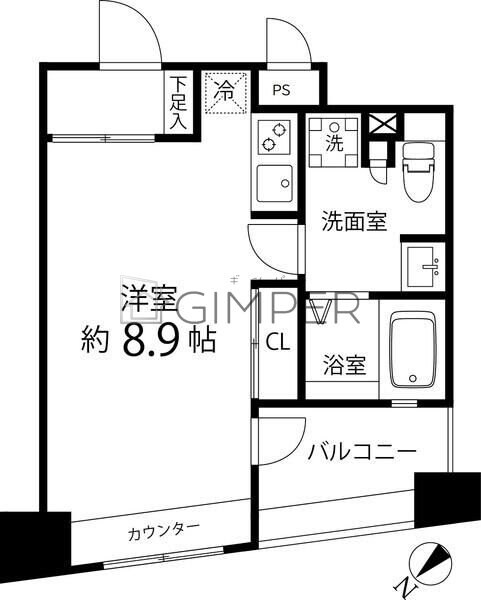 レニール本駒込の物件間取画像