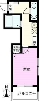 ＭＥＬＤＩＡ蕨ＩＩの物件間取画像