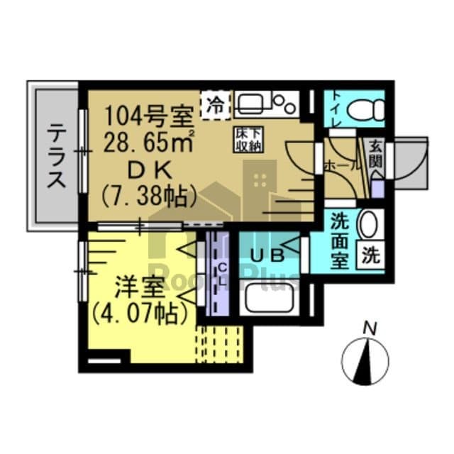 JI馬橋の物件間取画像