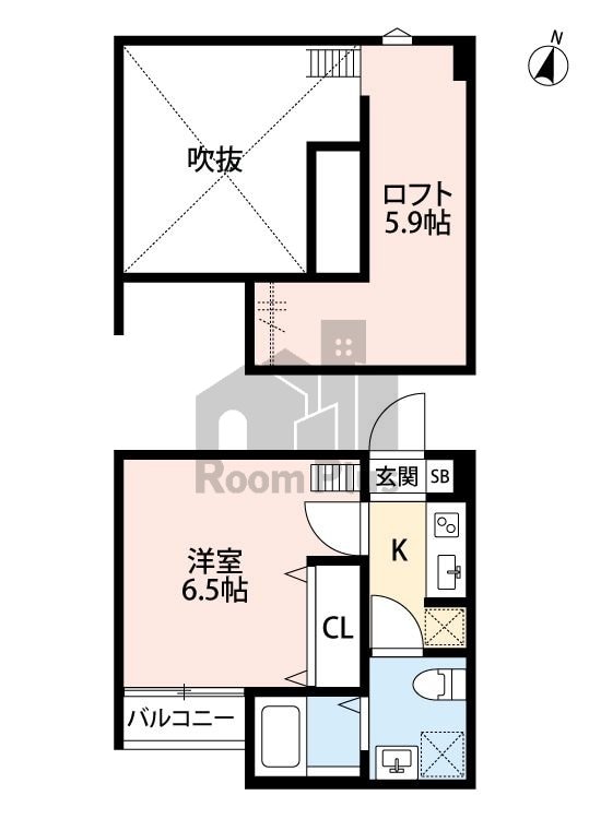 Ｒｉｖｅｒ　Ｓｉｄｅ　Ｖｉｌｌａｇｅの物件間取画像