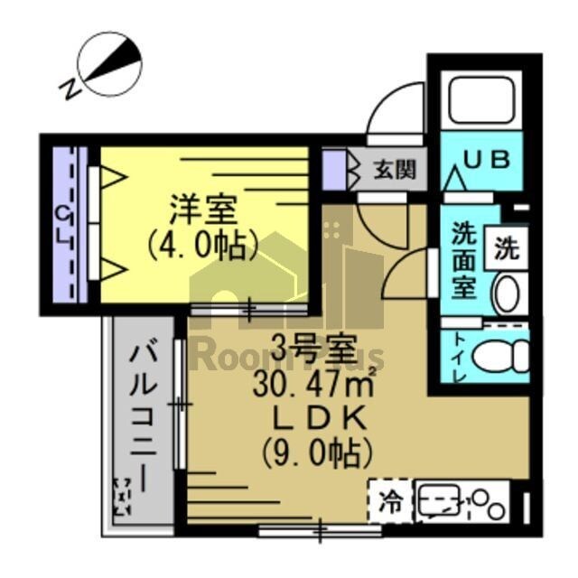 SR松戸の物件間取画像