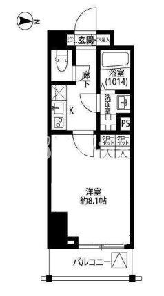 プレール・ドゥーク東陽町の物件間取画像