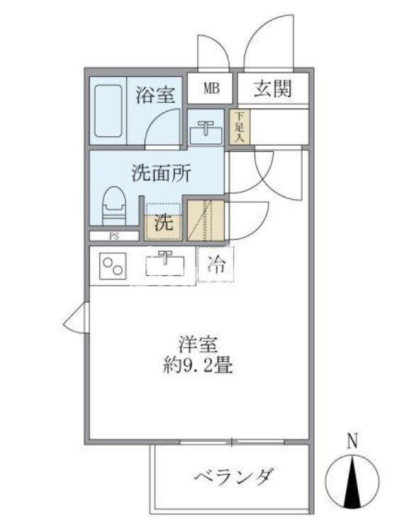 エフシティ住吉（F-City住吉）の物件間取画像