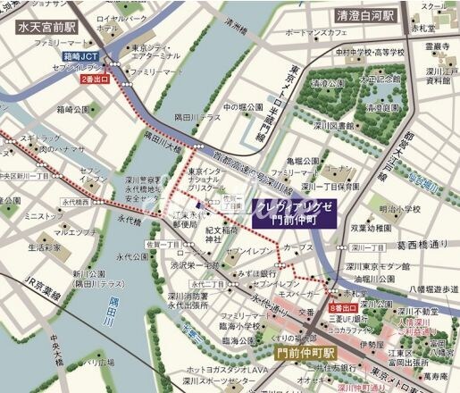 レジディア門前仲町プレイスの物件内観写真