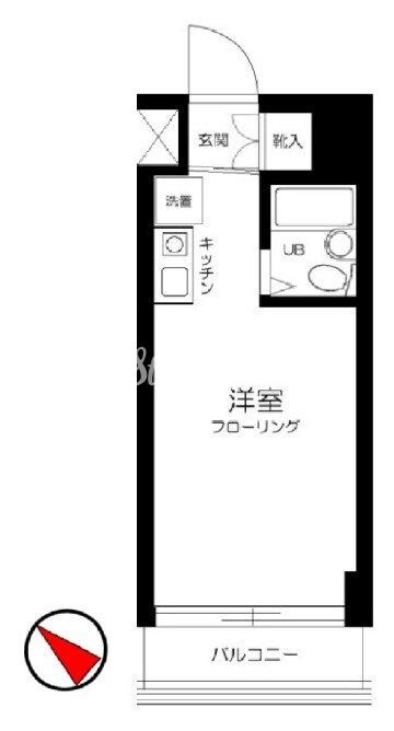 プライムステイ築地の物件間取画像