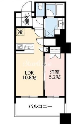 ブリリア有明スカイタワー（Brillia 有明 Sky Toの物件間取画像