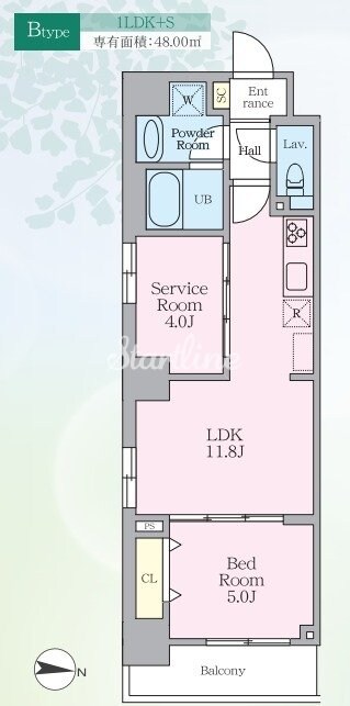 ロレーヌ東陽の物件間取画像