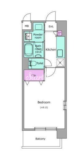 レジディア南砂町（旧デルックス南砂）の物件間取画像