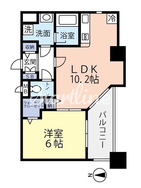 グランヴァン両国IIの物件間取画像