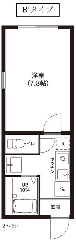 レピュア亀戸レジデンスの物件間取画像