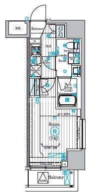リライア東京墨田の物件間取画像