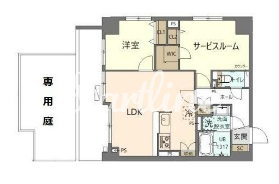 こは錦糸町（Ｋｏｈａ錦糸町）の物件間取画像