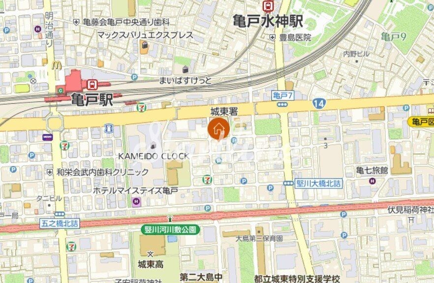 ソラシアレジデンス亀戸の物件内観写真