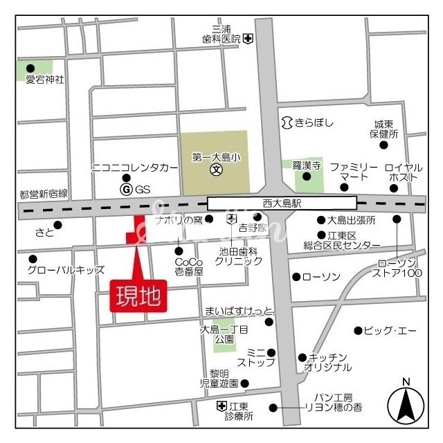 プライマル西大島駅前の物件内観写真