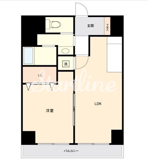 原宿12宮庭マンションの物件間取画像