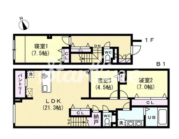 エフティヒア西品川の物件間取画像