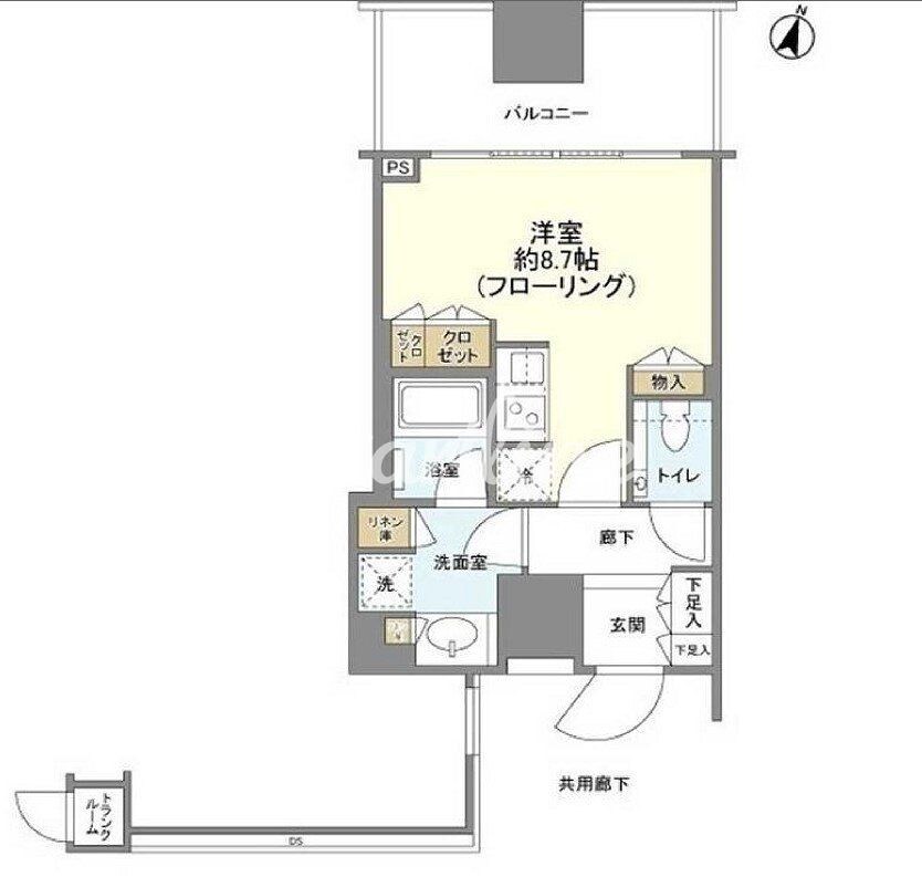 シティタワー大井町の物件間取画像