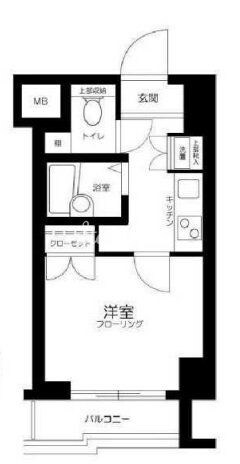 ルーブル白金高輪の物件間取画像