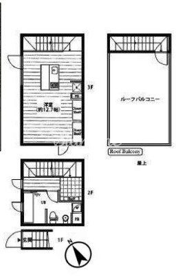 サンフェル神宮前の物件間取画像
