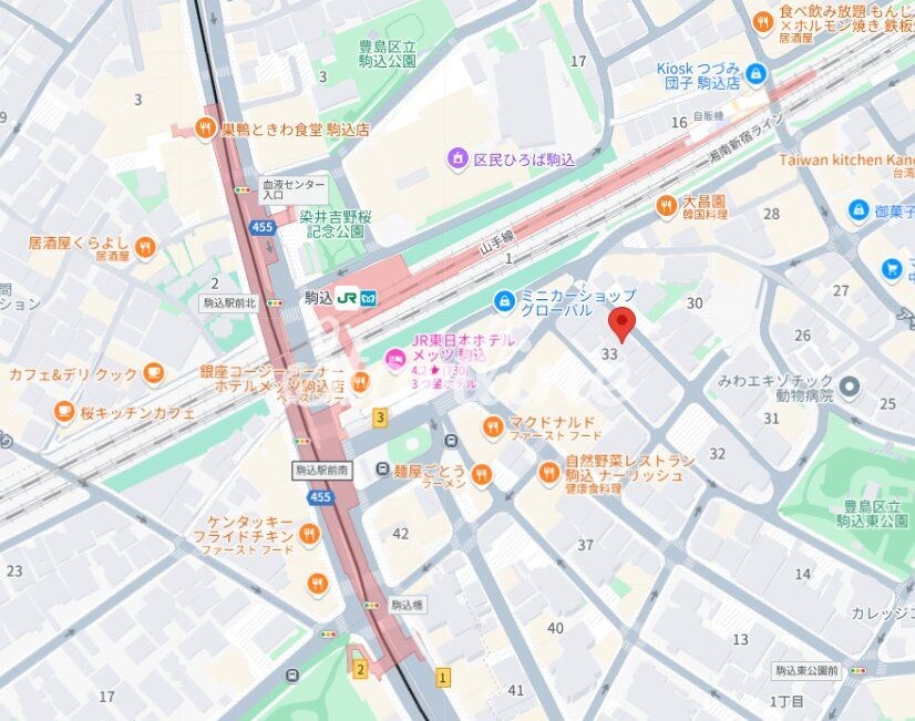 サントゥール駒込の物件内観写真